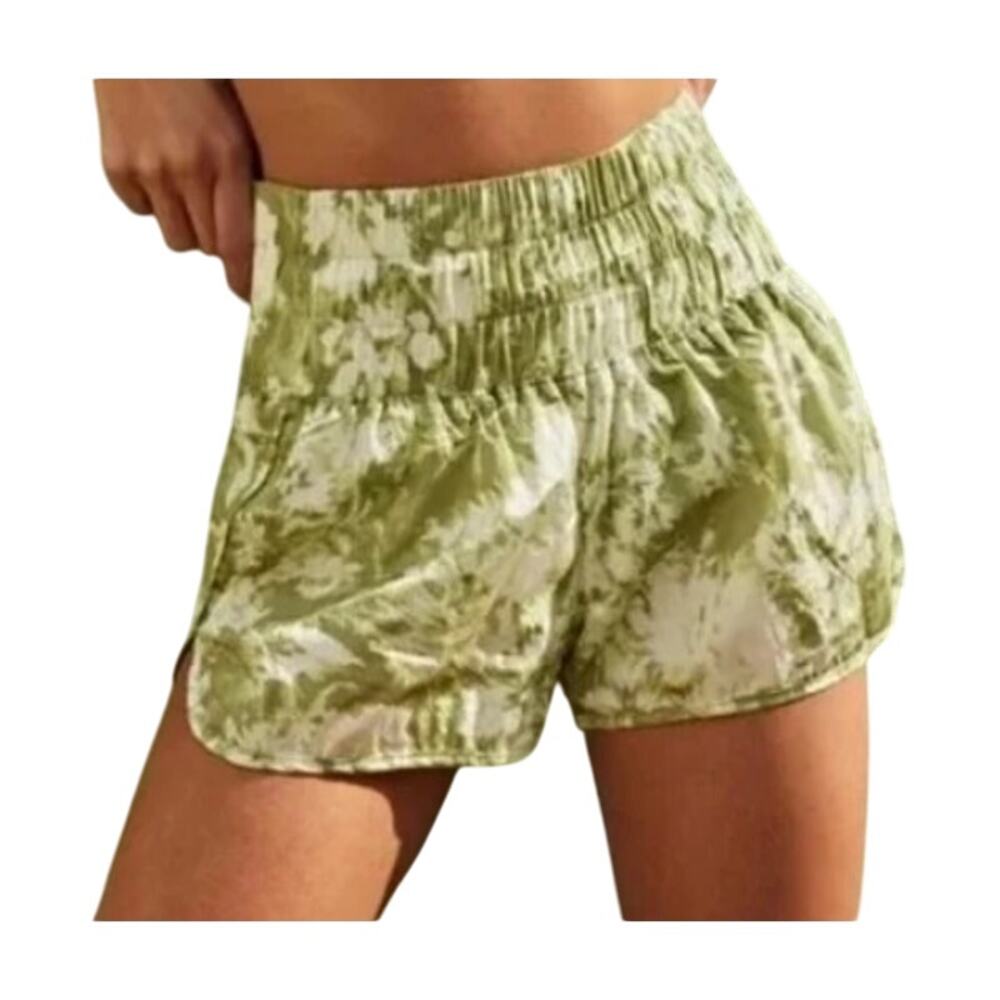 Free People Movement The Way Home Shorts Women's Size M High Waisted Running